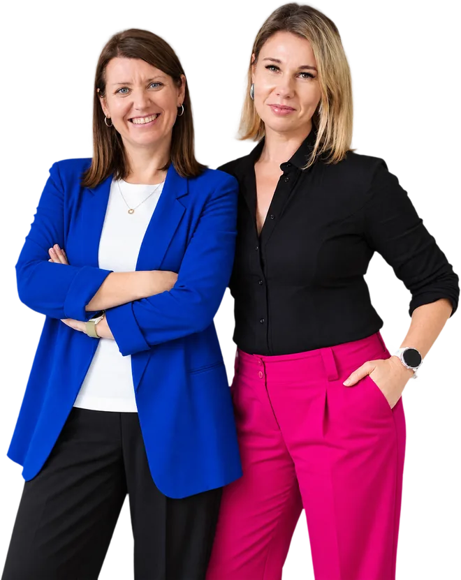Magdalena (z lewej) i Ania, autorki newslettera Czas na Twoje